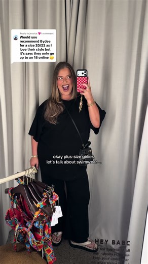 Replying to @jessica 💖 keeping it real wit you always 🧡✨ swimwear & resort wear sizing honesty for my plus size girlies! it’s a @Bydee summer 🌺 #tryon #haul #swimwear #plussize #honestreview