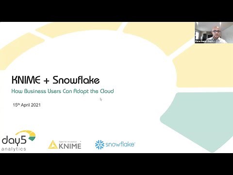Snowflake + KNIME – How Business Users Can Adopt the Cloud
