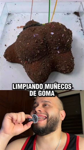 Tutorial de como limpiar un muñeco de goma y dejarlo totalmente nuevo 👏🏻 #fblifestyle #funnyvideos #funny #lacasadealofoke2 | Edwin tv reacciones