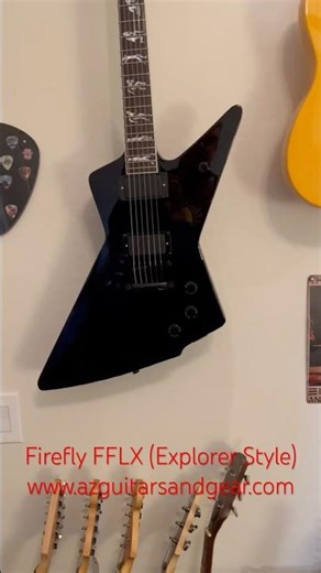 Done with the setup on this Firefly FFLX. #onlineguitarshop #arizonaguitarsandgear #fireflyguitars