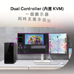 【LG UltraWide™ 弧形顯示器 38WR85QC-W | 視野更廣，效率更高】 想一邊煲劇一邊做嘢？LG 全新 38" QHD Nano IPS 弧形顯示器 38WR85QC-W 為你擴闊視野 🤩！佢擁有 2300R 曲面屏幕同埋 #三邊無邊框設計 👌 可以同時顯示多個程式，非常適合多工處理！特有 Dual Controller 功能，令一個 Mon 可以同時顯示兩部電腦嘅畫面 🖥️ 並且將文件傳輸到任何一部電腦；而內置嘅 KVM 功能則可以用同一個鍵盤 滑鼠控制晒兩部電腦 ✌️！佢仲配備 USB Type-C™、RJ45 等連接埠，方便你輕鬆連接不同裝置，大大提升生產力 👍！ 更多功能及特色︰ 🌈 支援 DCI-P3 98% (Typ.) 的 Nano IPS 顯示屏，細節更生動 ✨ 支援 VESA DisplayHDR™ 600，帶來清晰明亮的 HDR 畫質 💻 具「分割畫面 (PBP)」及「畫中畫 (PIP)」功能，簡化多工處理工作 🔀 LG Switch 應用程式，可分割屏幕為多達 6 個顯示區域 🕹️ 144Hz 更新率、1ms (GtG) 反應時間