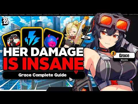 DON'T BUILD HER WRONG!! Complete Grace Guide (Teams/Combo/Disk/W-Engine) - Zenless Zone Zero