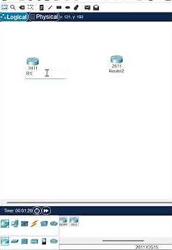 How to connect routers in CISCO Packet Tracer? #networkdiscovery #networksimulation