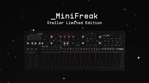 13K views · 123 reactions | 敖 Introducing MiniFreak Stellar, a special edition of the mighty polyphonic hybrid keyboard. The same dual digital sound engines, gnarly analog filters, advanced modulation, sequencing and stereo effects, but with a dark intergalactic edge that will take your sound into deep space and beyond. Learn More → https://bit.ly/3VuqnBe | Arturia | Facebook