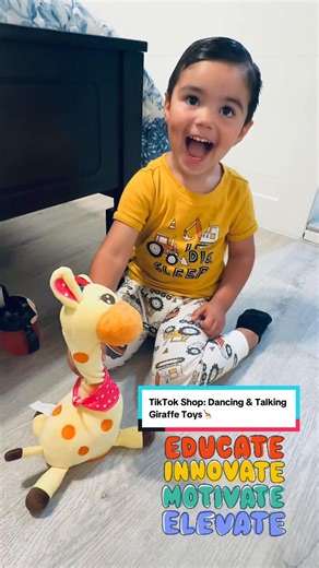 @BETTY21 🦒✨ Meet your child’s new favorite toy — the Dancing Talking Giraffe! This adorable interactive giraffe sings, dances, and repeats everything you say in the funniest voice — guaranteed giggles every time! 🎶💛 👶 Perfect for toddlers & young kids 🎤 Mimics speech to boost learning & interaction 💃 Dances with music and lights 🧸 Soft, cuddly, and safe design Whether it’s playtime, learning time, or just keeping your little one entertained, this giraffe does it all! #betty21 #viralproduc