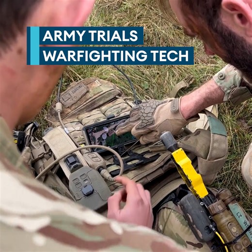The Army Warfighting Experiment remains the flagship experimentation programme for the British Army Forces News were able to see the army trialling AI systems on Salisbury Plain as it experiments with potential future kit Find out more ➡️ https://brnw.ch/21wERQ6 | Forces News