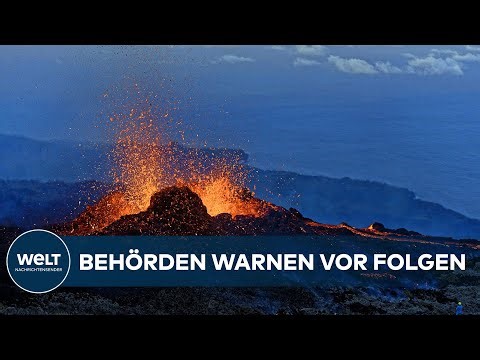 SPEKTAKULÄRER VULKANAUSBRUCH: Bilder zeigen beeindruckende Spalteneruption nahe Reykjavik