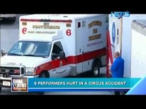 9 performer hurt in a circus accident