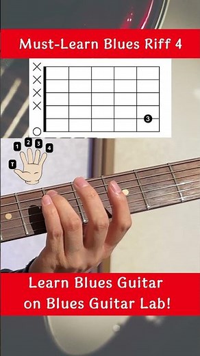 Must Learn Blues Riff | Get the latest Free Lick Drop with TAB + theory. No signup required.