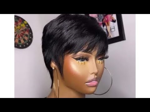 How to cut skull cap wig😱