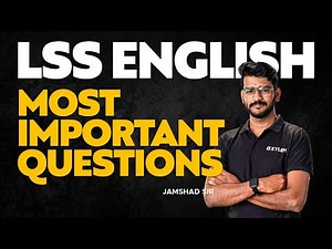 LSS ENGLISH - MOST IMPORTANT QUESTIONS | XYLEM LSS