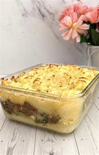 Pastel de Papa con Carne Braseada | Receta