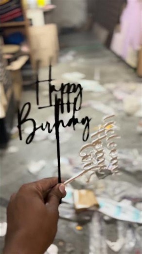 Part 05 | 🎂✨ Make every celebration unforgettable with our Premium CNC Cake Toppers