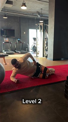 Banded Glute Activation: Clamshell level 1 & 2