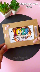 401K views · 3K reactions | Happy New Year 2026  Fire card/ DIY Surprise Card拾 #reels #happynewyear2026 #firecard #surprisecard #viralpost2025 | Craftastic | Facebook