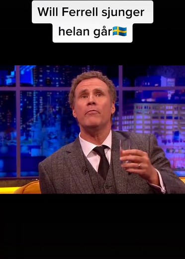 Will Ferrell sjunger helan går - Sverige 🇸🇪