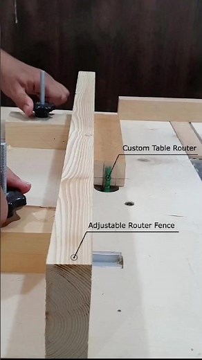 Custom Router Table Fence #DIY #RouterTable