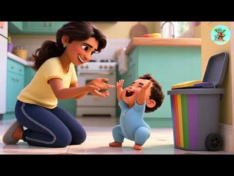 Take Out Garbage with Numbers | Counting Song for Kids | Clean & Learn 🧹🔢