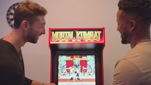 Arcade1Up Mortal Kombat Arcade Machine, Midway Legacy 30th Anniversary Edition for Home - 14 Classic Games