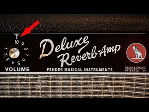 FENDER DELUXE REVERB CRANKED TO 10!!