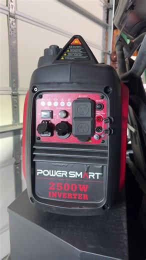 @PowerSmartUSA 2500w whisper quiet generator/inverter. 39lbz. Buy 2 and link them. Emergency power. Camping. RV. Camper. #tiktokshopjumpstartsale #tiktokshopcreatorpicks #powersmart #generator #inverter