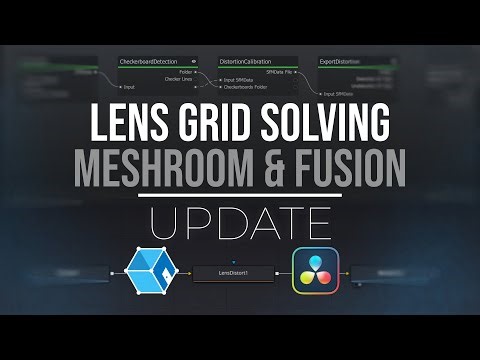 Lens Grid Solving | Meshroom to Fusion | Update