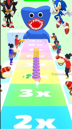 Donuts Stack Run 🍩 | Most Satisfying Donut Game | Levels 3 #educationalgadgets #impossiblecube