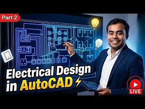 How to Make Electrical Drawing in AutoCAD Tutorial | Electrical Design Step by Step Part 2