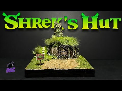 Making a Shrek Diorama - How I Made Shrek’s House