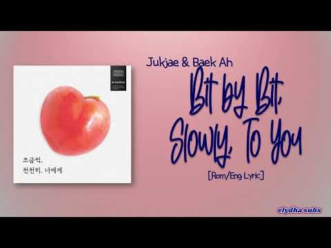 Jukjae & Baek Ah - Bit by Bit, Slowly, To You (조금씩, 천천히, 너에게) [Rom|Eng Lyric]