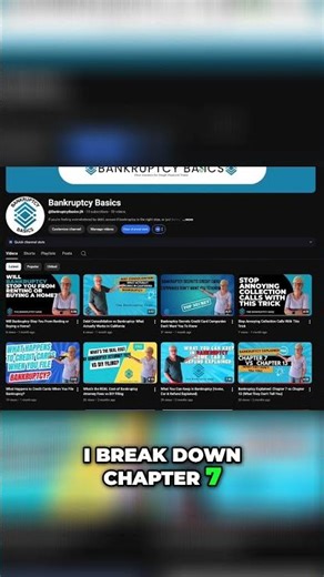 This Channel Breaks Down Bankruptcy Clearly