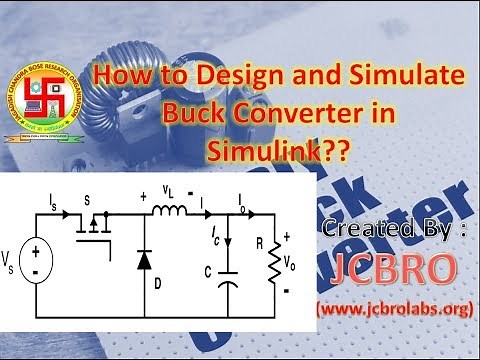 How to Design and Simulate Buck Converter using Simulink??