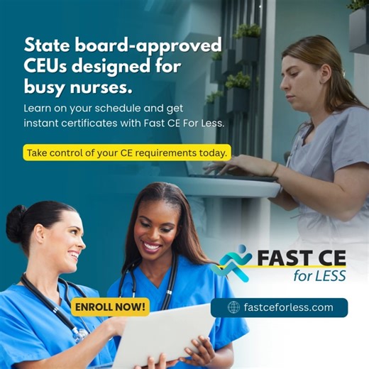 喙 State Board–Approved CEUs Designed for Busy Nurses Learn on your...