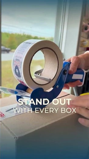 Custom tape: security you can trust, branding you can see.