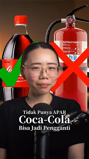 Apa Minuman Soda Bisa Gantiin APAR?