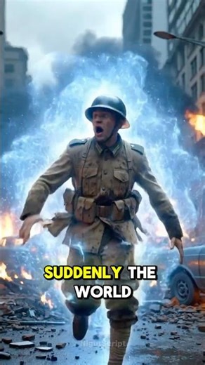 A Soldier From 1900 Enters Modern Warfare😱 #whatif #war #soldier #military #history