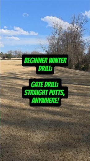 Beginner Winter indoor practice drill = gate drill - use books as gates!