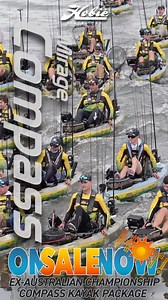 Experience championship-level performance with the Hobie Mirage Compass, the official kayak used at the 2024 Hobie Australian Championships in Camden Haven, NSW. This proven platform blends stability, speed, and simplicity—ideal for both competitive anglers and weekend adventurers. Outfitted with premium accessories straight from the event, this ex-event Compass is ready to launch with everything you need to chase fish from day one. Check them out @ http://www.hobiefishing.com.au/.../mirage-comp