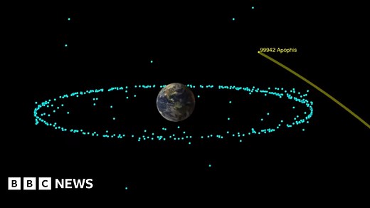 Apophis asteroid will not hit Earth for 100 years, Nasa says
