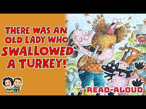 📚🦃 THERE WAS AN OLD LADY WHO SWALLOWED A TURKEY | Read-Aloud