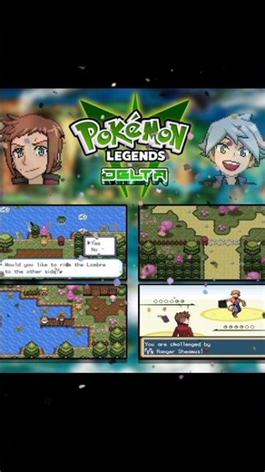 Pokémon Legends Delta Is INSANE 🤯..Best Pokémon ROM Hack Ever?#shorts
