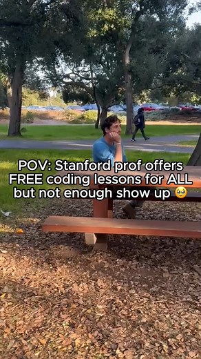 Code in Place applications are open now! Code In Place is a free, online introduction to programming course taught by Stanford professors for anyone in the world (ages 16 )! If you want to learn how to code, apply to Code In Place at codeinplace.stanford.edu Deadline: April 9, 2025 at 11:59 PM #CodeInPlace #StanfordUniversity #onlinecourse #programming #codinglife #techcareer #coding #Stanford #stanfordcodeinplace | Code in Place