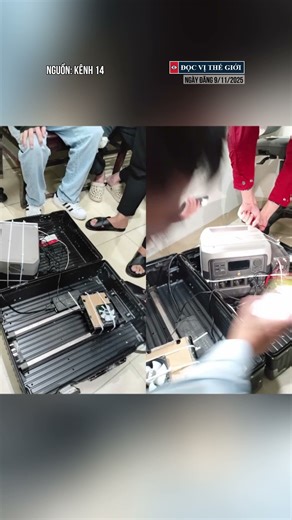 Caught red-handed "strange objects" in foreign tourists' suitcases - high-tech scam #docvithegioi