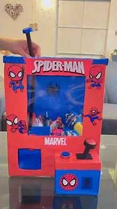 Tutorial for making a Spiderman claw machine - a gift idea for your boyfriend