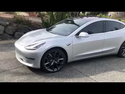 New 20" Rims on Tesla Model 3 are Sick!