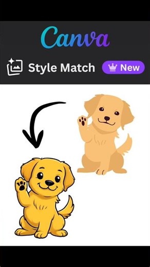 Canva Style Match Copy ANY Art Style! Easy Tutorial