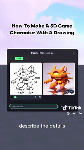 Create Instant 3D Characters Using Nilo in Seconds