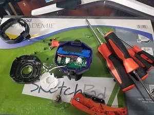 Snapon project light ECPRA072 disassemble for repair.