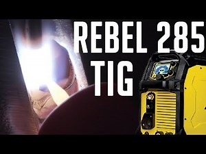🔥Testing Out TIG Mode on the ESAB Rebel 285