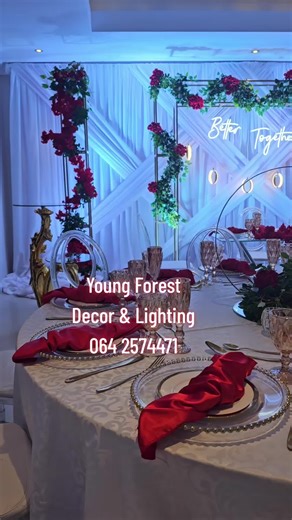 Specializing in Custom made stage decors, draping, lighting and Catering for all events Whatsapp your enquiry to 064 257 4471 #youngforest #youngforestdecor #bettertogether #decor #durbancreators #eventplanner #eventstyling #fyp #trendsetter #goviral #durbantiktok #durbancreators #southafricatiktok #doingwhatwedobest😍 #qualityoverquantity